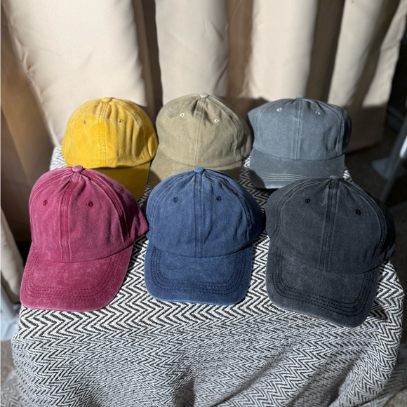 Ponytail Baseball Cap, Mineral Wash Hat - Listing is for 1, Choice of Color - Picture 12 of 13